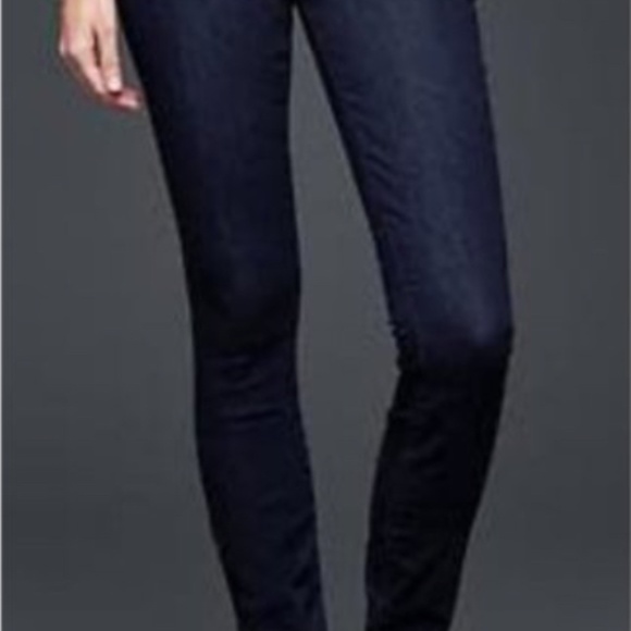 Gap 1969 Always Skinny dark wash jeans - Picture 2 of 5